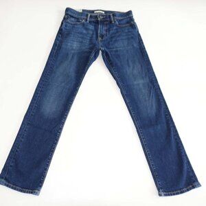 Abercrombie & Fitch Men's Slim Straight Leg Jeans Size 30 x 30 Blue Stretch A&F